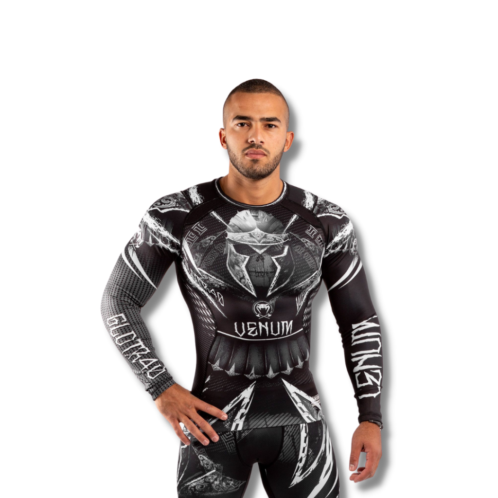 V Legend 2024 Men's Rashguard - Black And Green (3styles)