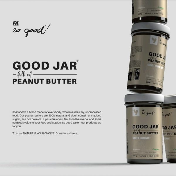 So good! GOOD Good Jar full of Peanut Butter 500 g