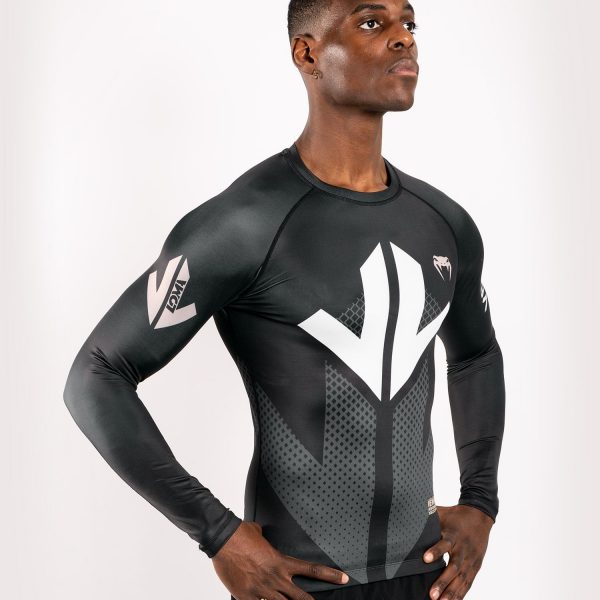 VENUM ARROW LOMA SIGNATURE COLLECTION LONG SLEEVE RASHGUARD - BLACK/WHITE