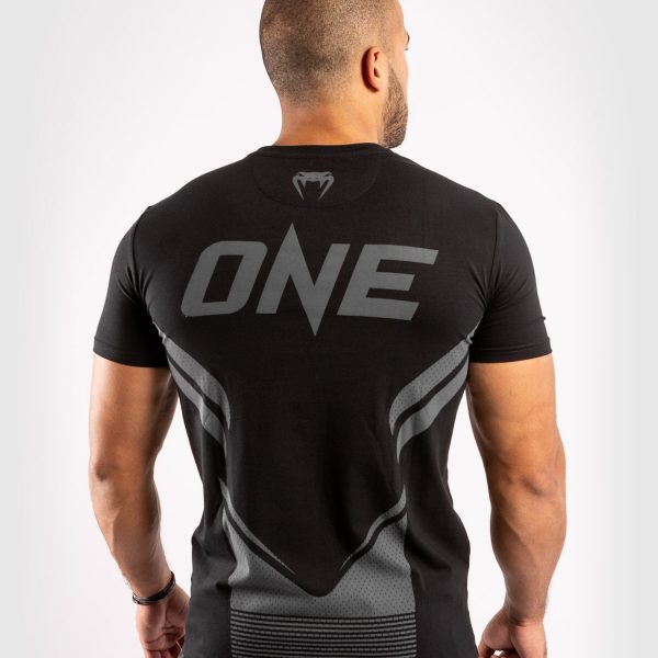 VENUM ONE FC IMPACT T-SHIRT - BLACK/BLACK