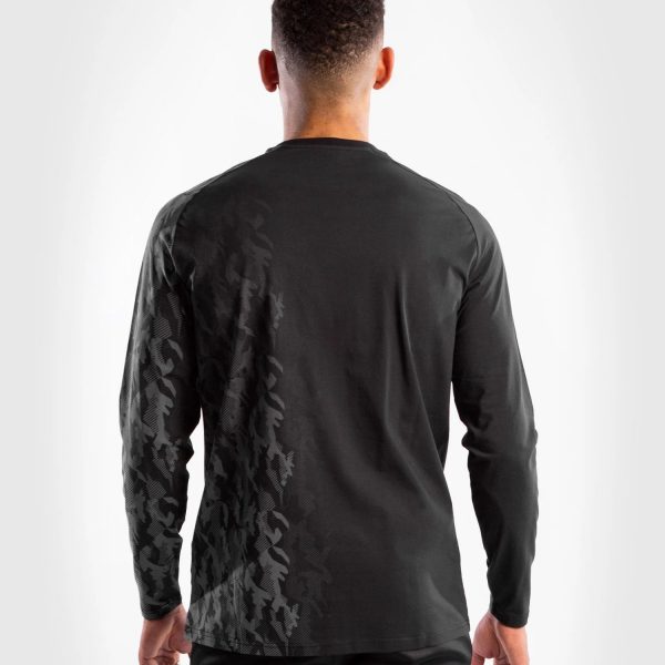 UFC VENUM AUTHENTIC FIGHT WEEK MEN'S LONG SLEEVE T-SHIRT - BLACK