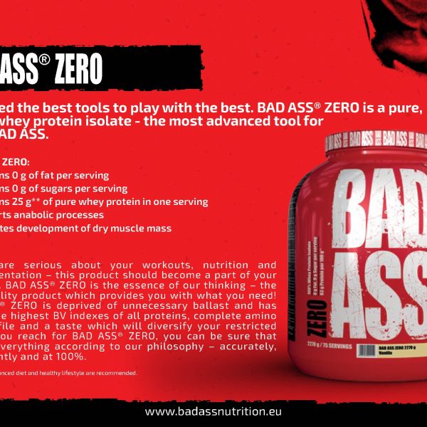 BAD ASS® ZERO 2.27 kg.