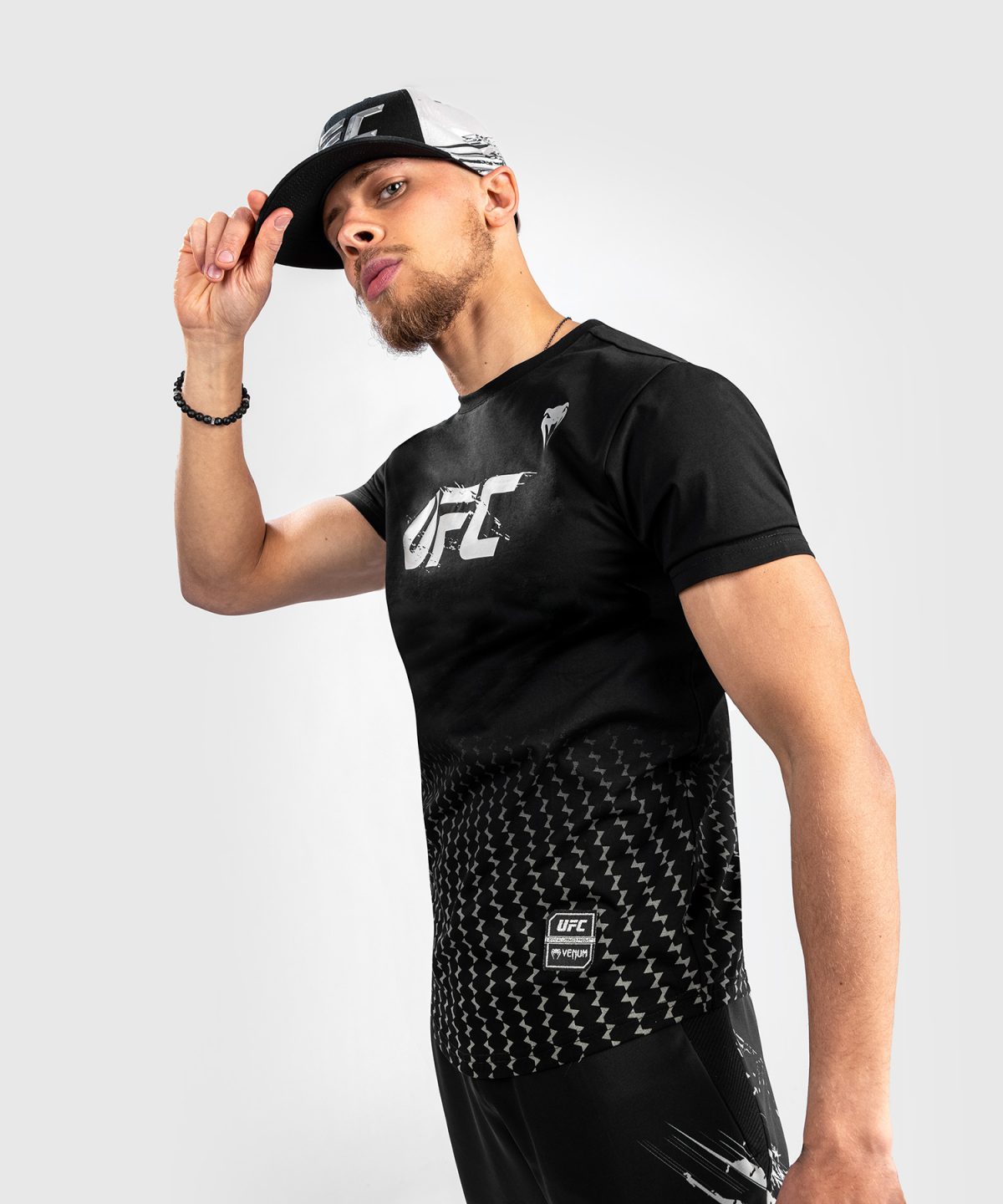 UFC VENUM AUTHENTIC FIGHT WEEK 2.0 T-SHIRT BLACK - Image 2