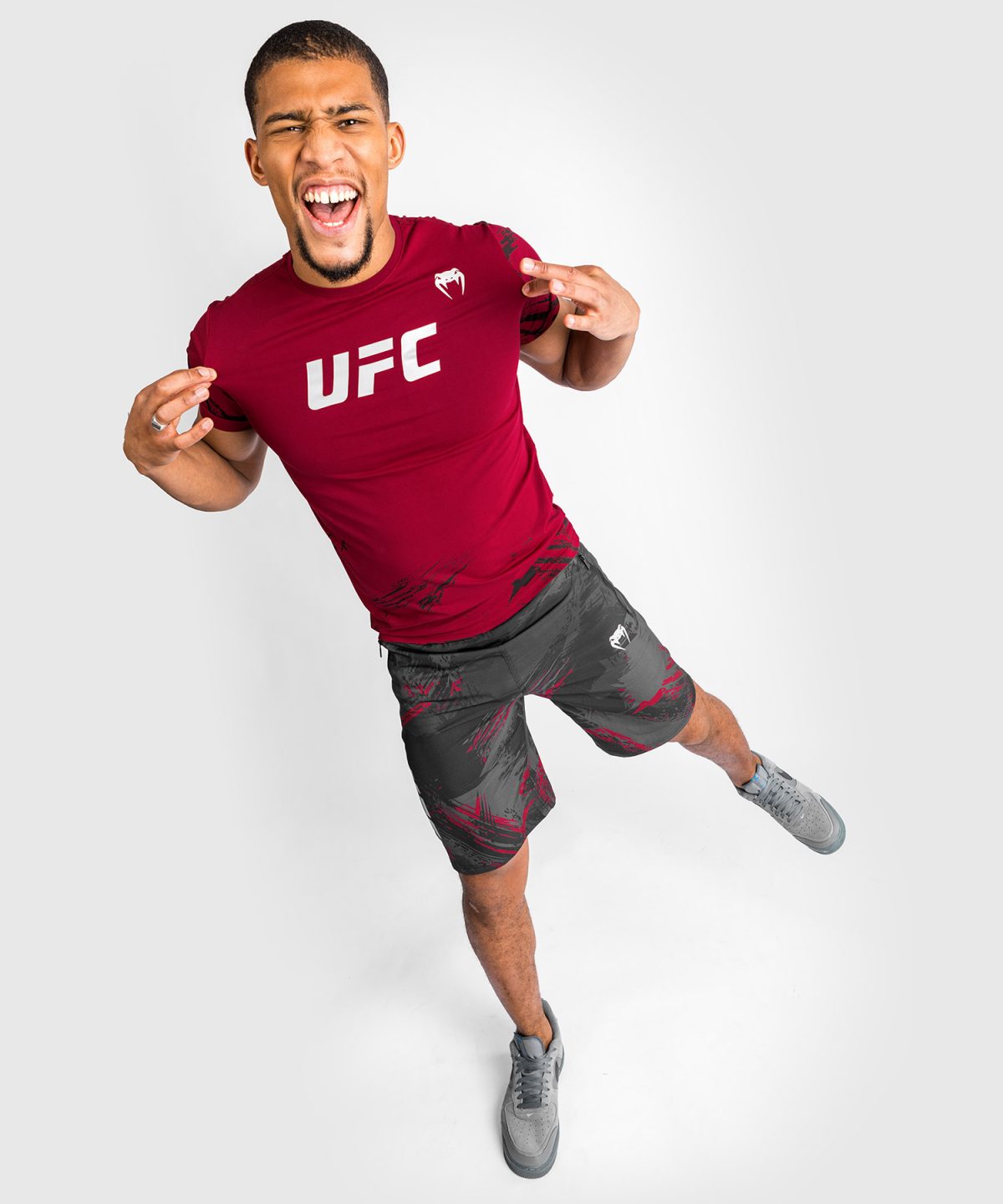 UFC VENUM AUTHENTIC FIGHT WEEK 2.0 T-SHIRT RED - Image 2
