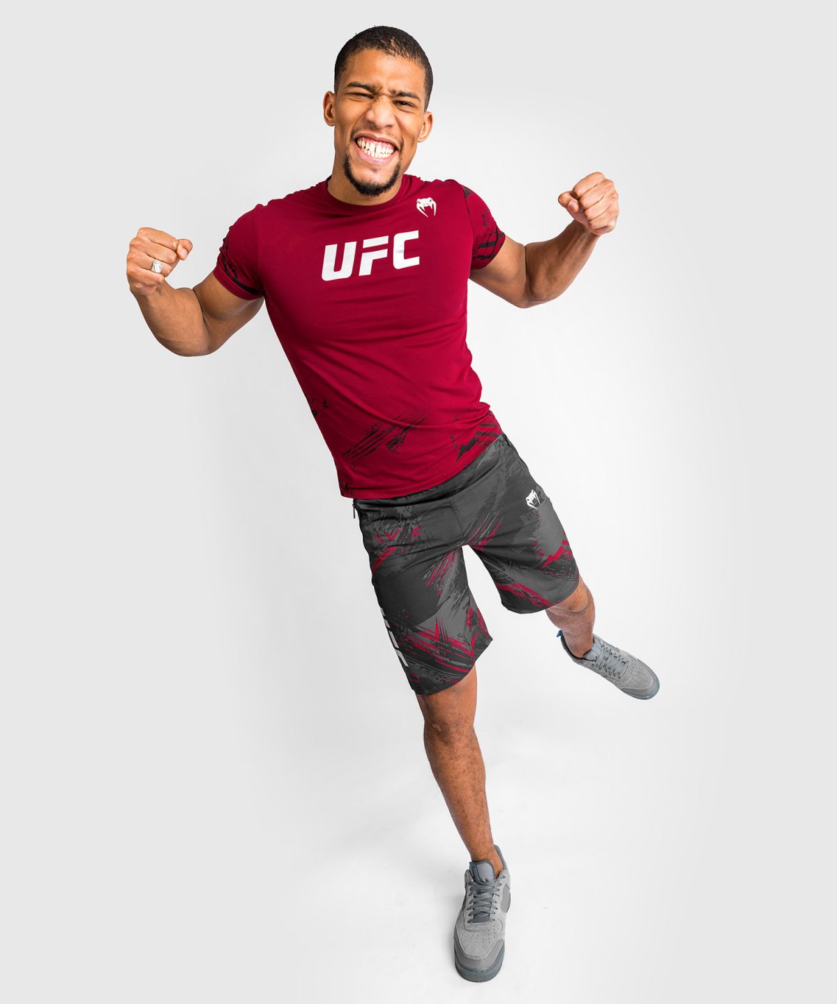 UFC VENUM AUTHENTIC FIGHT WEEK 2.0 T-SHIRT RED - Image 3