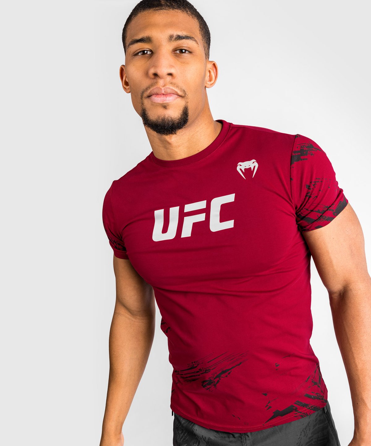 UFC VENUM AUTHENTIC FIGHT WEEK 2.0 T-SHIRT RED - Image 5