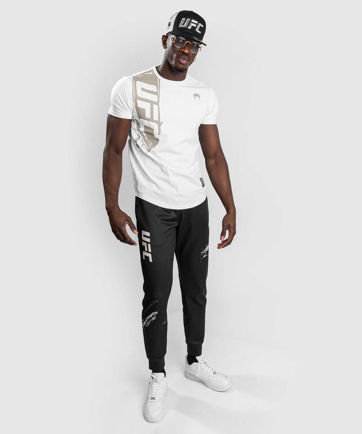 UFC VENUM AUTHENTIC FIGHT WEEK 2.0 T-SHIRT WHITE - Image 2