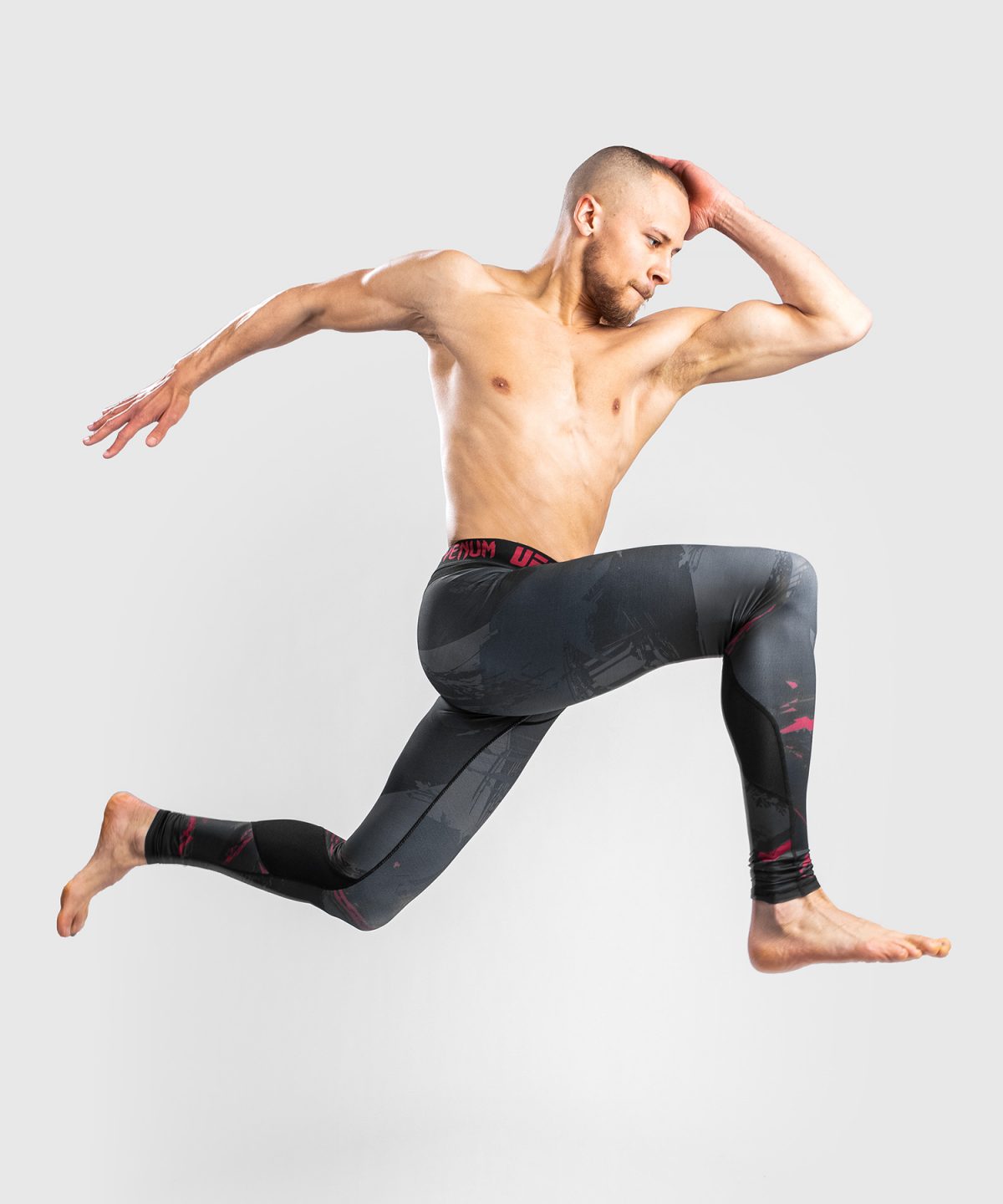 UFC VENUM AUTHENTIC FIGHT WEEK MEN’S 2.0 PERFORMANCE TIGHT - BLACK - Image 3