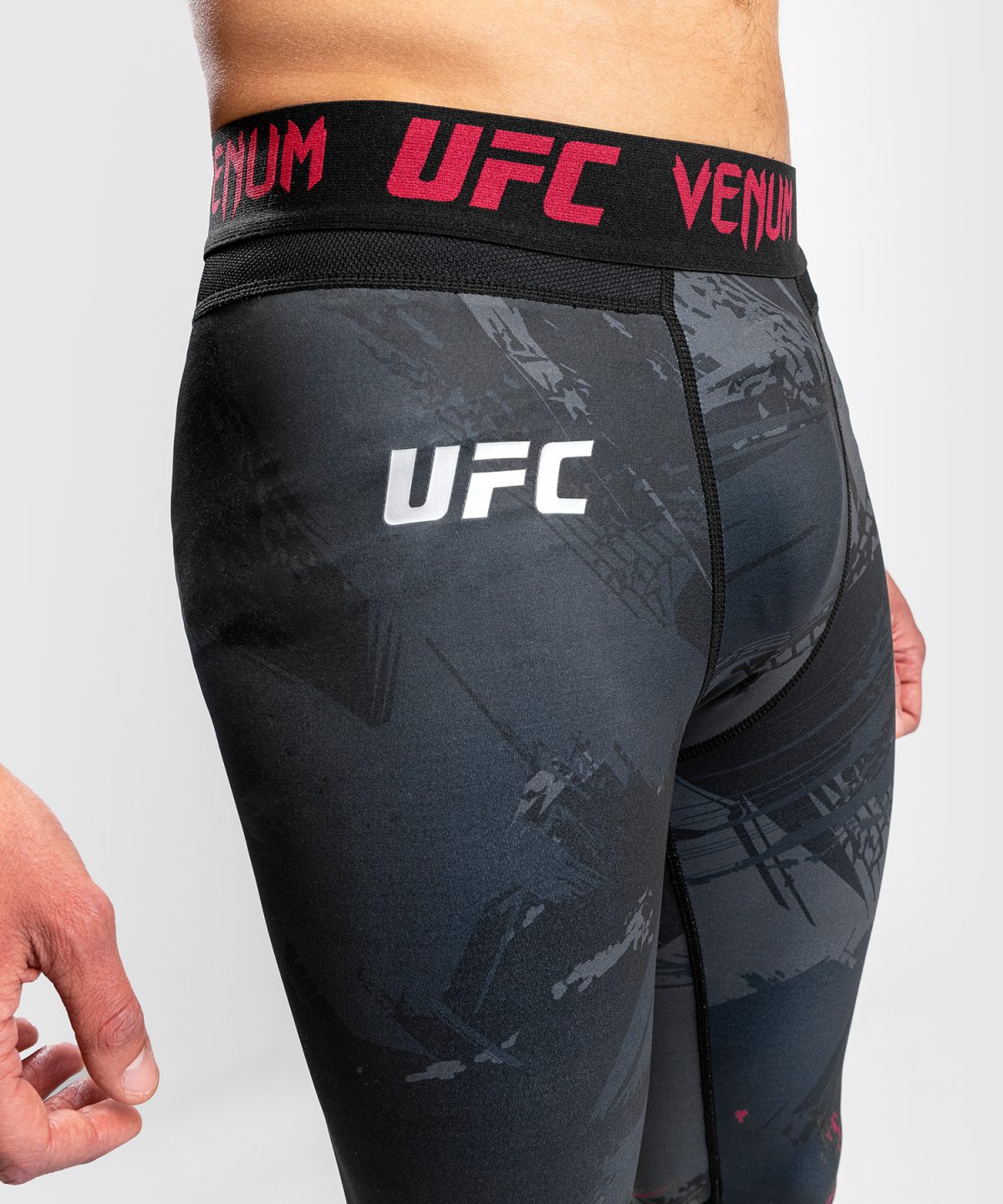 UFC VENUM AUTHENTIC FIGHT WEEK MEN’S 2.0 PERFORMANCE TIGHT - BLACK - Image 6