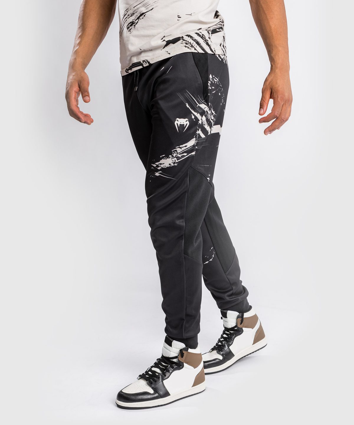UFC VENUM AUTHENTIC FIGHT WEEK 2.0 SWEATPANTS - BLACK/SAND - Image 3
