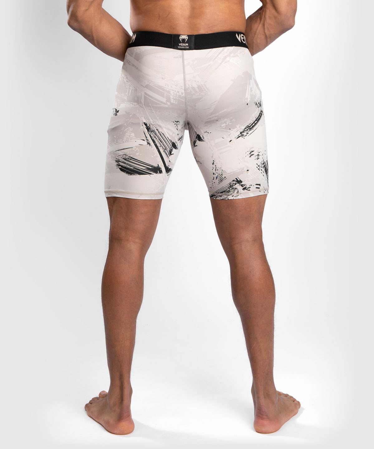 UFC VENUM AUTHENTIC FIGHT WEEK MEN’S 2.0 VALE TUDO SHORT - BLACK/SAND - Image 5