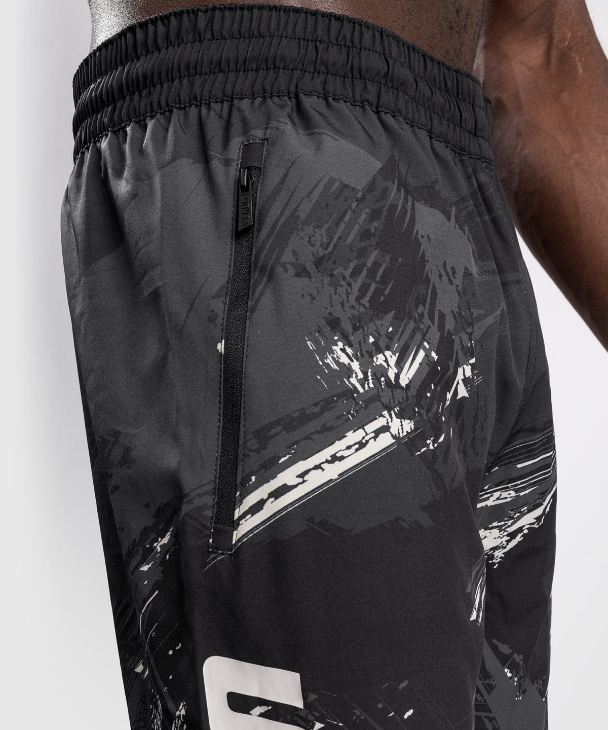 UFC VENUM AUTHENTIC FIGHT WEEK MEN’S 2.0 PERFORMANCE SHORT - BLACK/SAND - Image 6