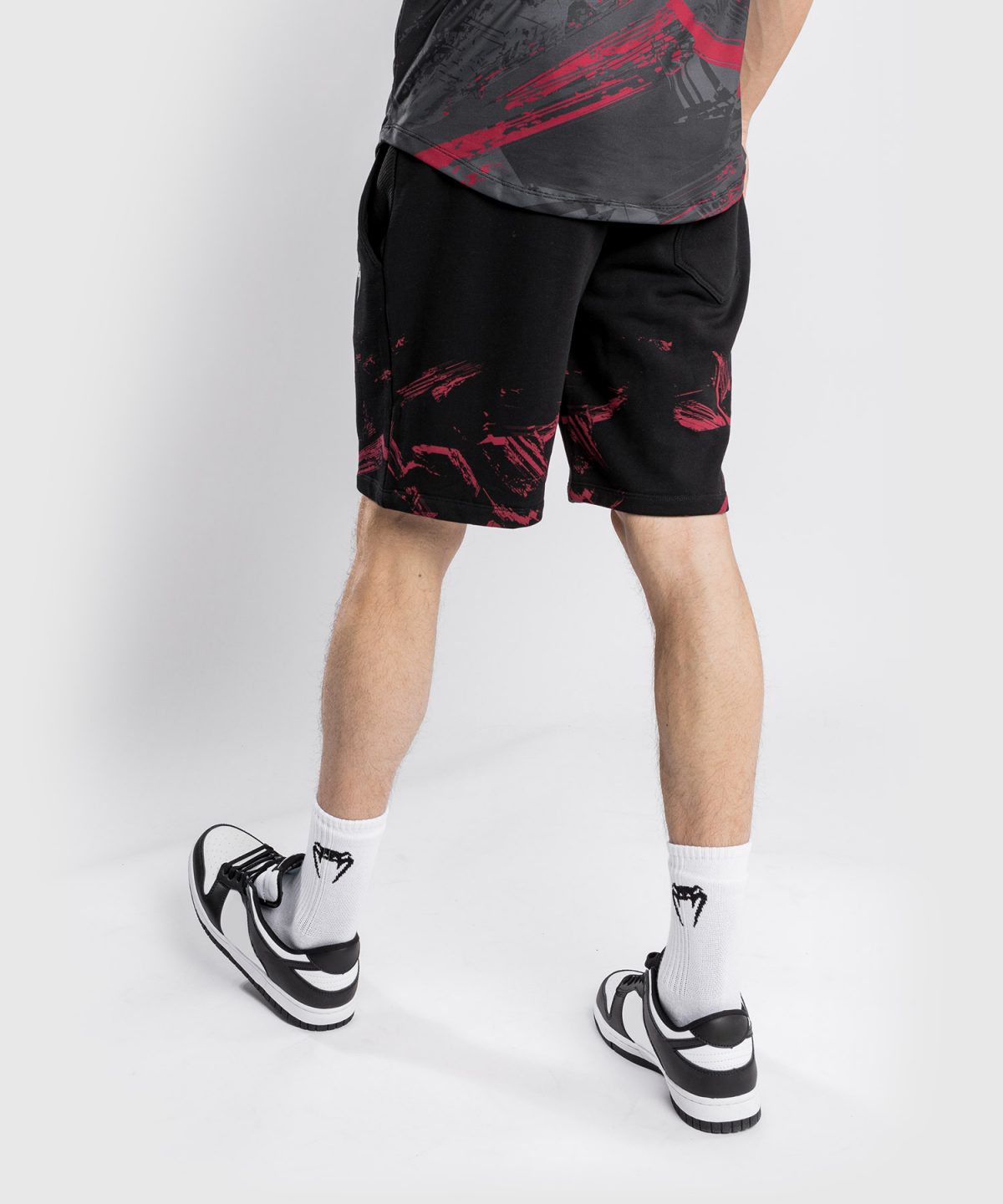 UFC VENUM AUTHENTIC FIGHT WEEK MEN’S 2.0 SHORT - BLACK/RED - Image 4