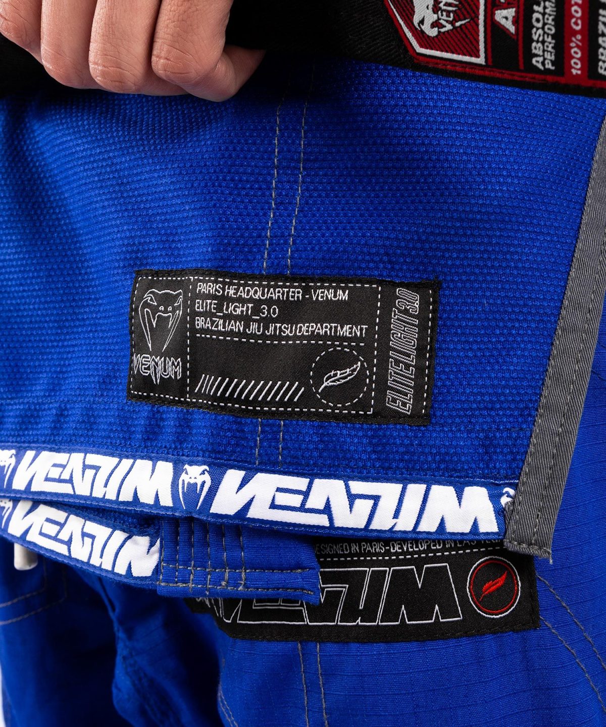Venum Elite Light 3.0 BJJ Gi - Blue - Image 8
