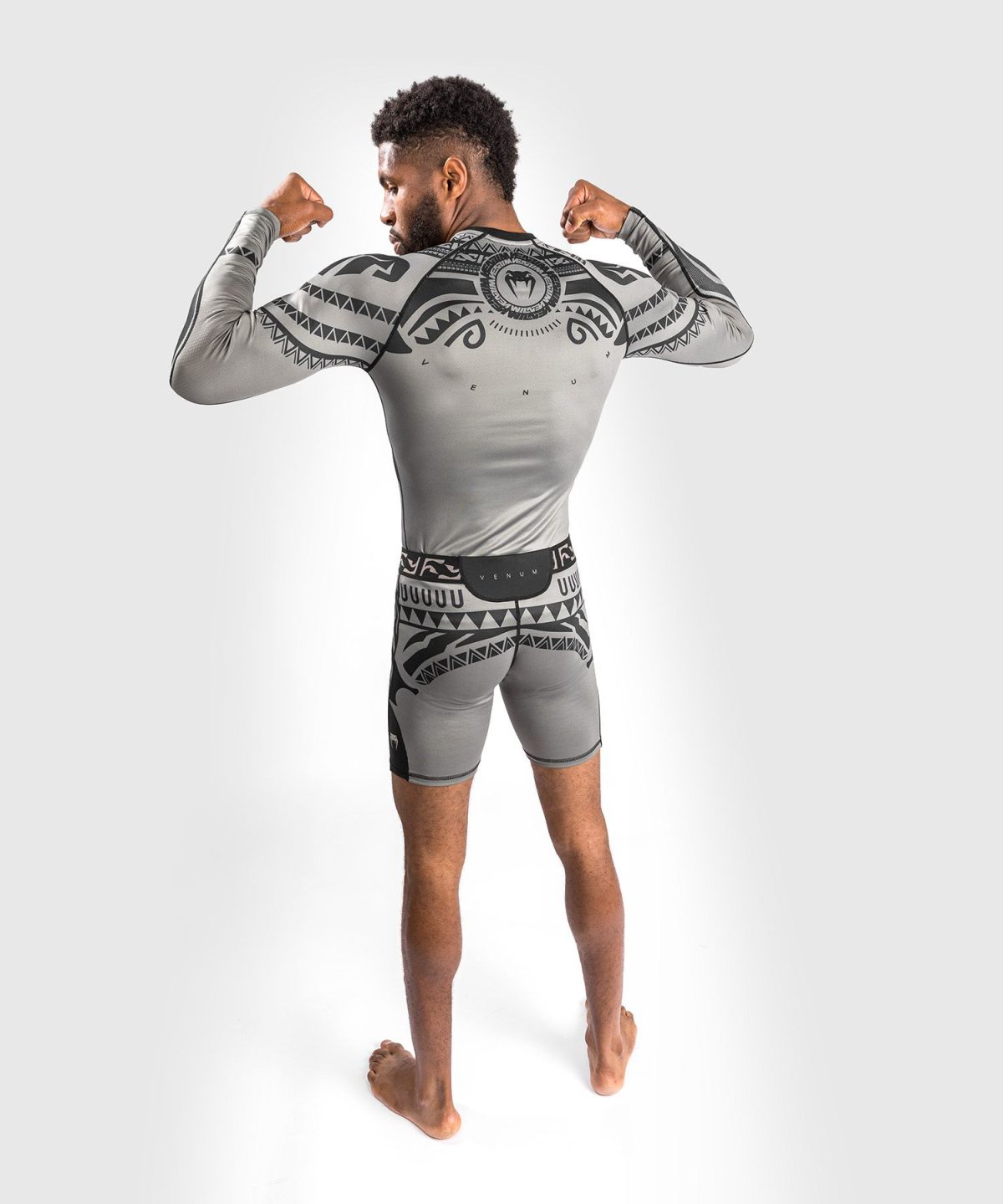 VENUM NAKAHI RASHGUARD - LONG SLEEVES - GREY - Image 2