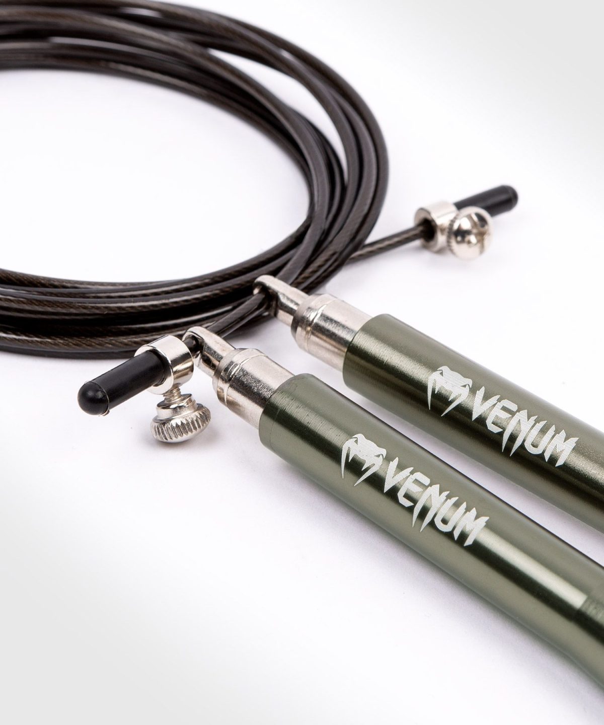 Venum Thunder Evo Jump Rope - Khaki - Image 3