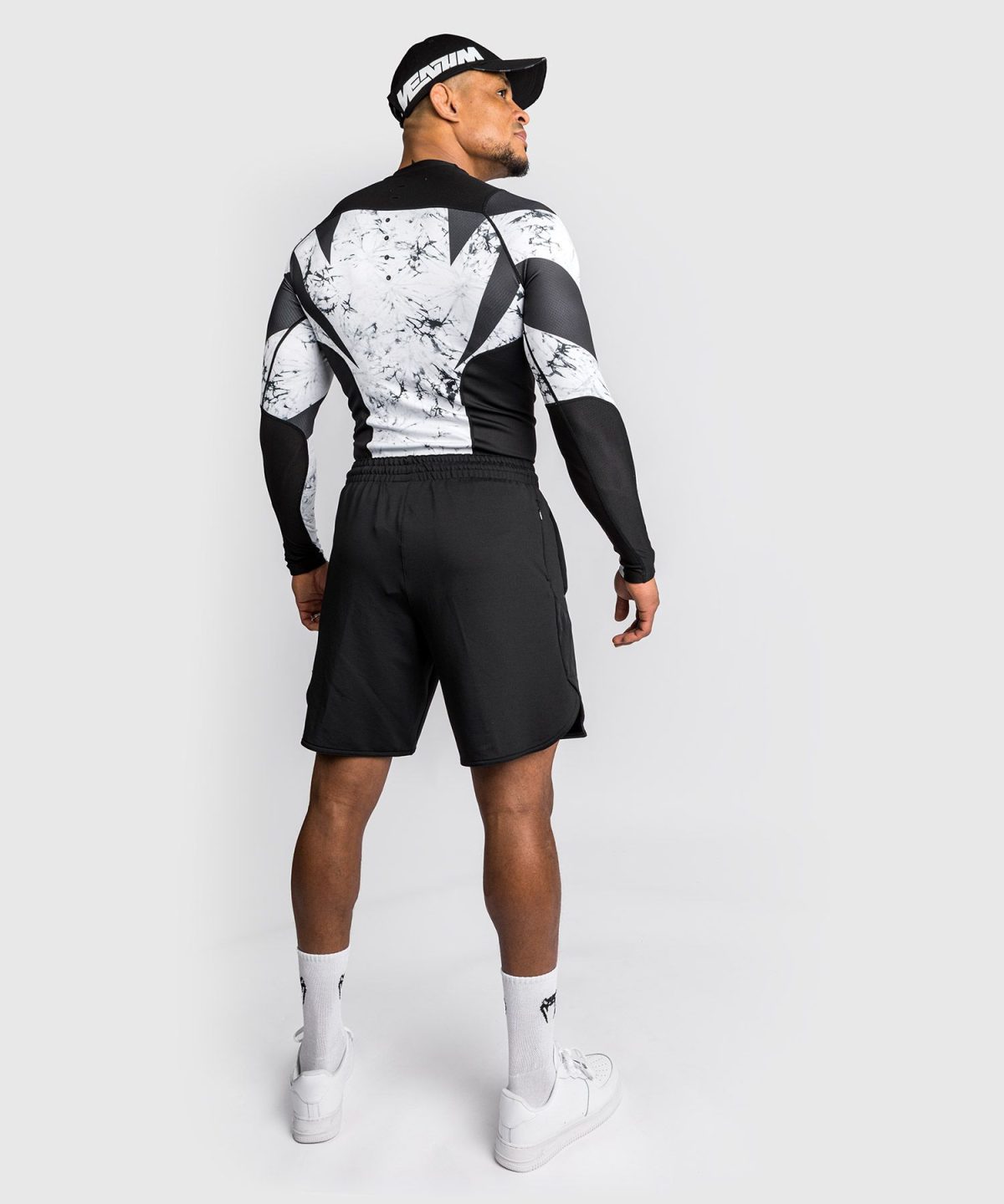 Venum G-Fit Marble Rashguard - Long Sleeves - Marble - Image 3
