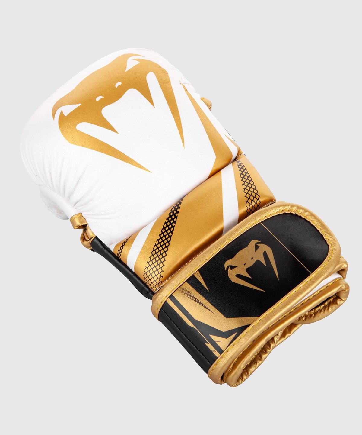 SPARRING GLOVES VENUM CHALLENGER 3.0 - WHITE/BLACK/GOLD - Image 4