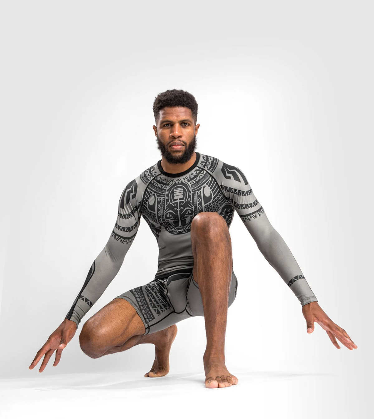 VENUM NAKAHI RASHGUARD - LONG SLEEVES - GREY - Image 6