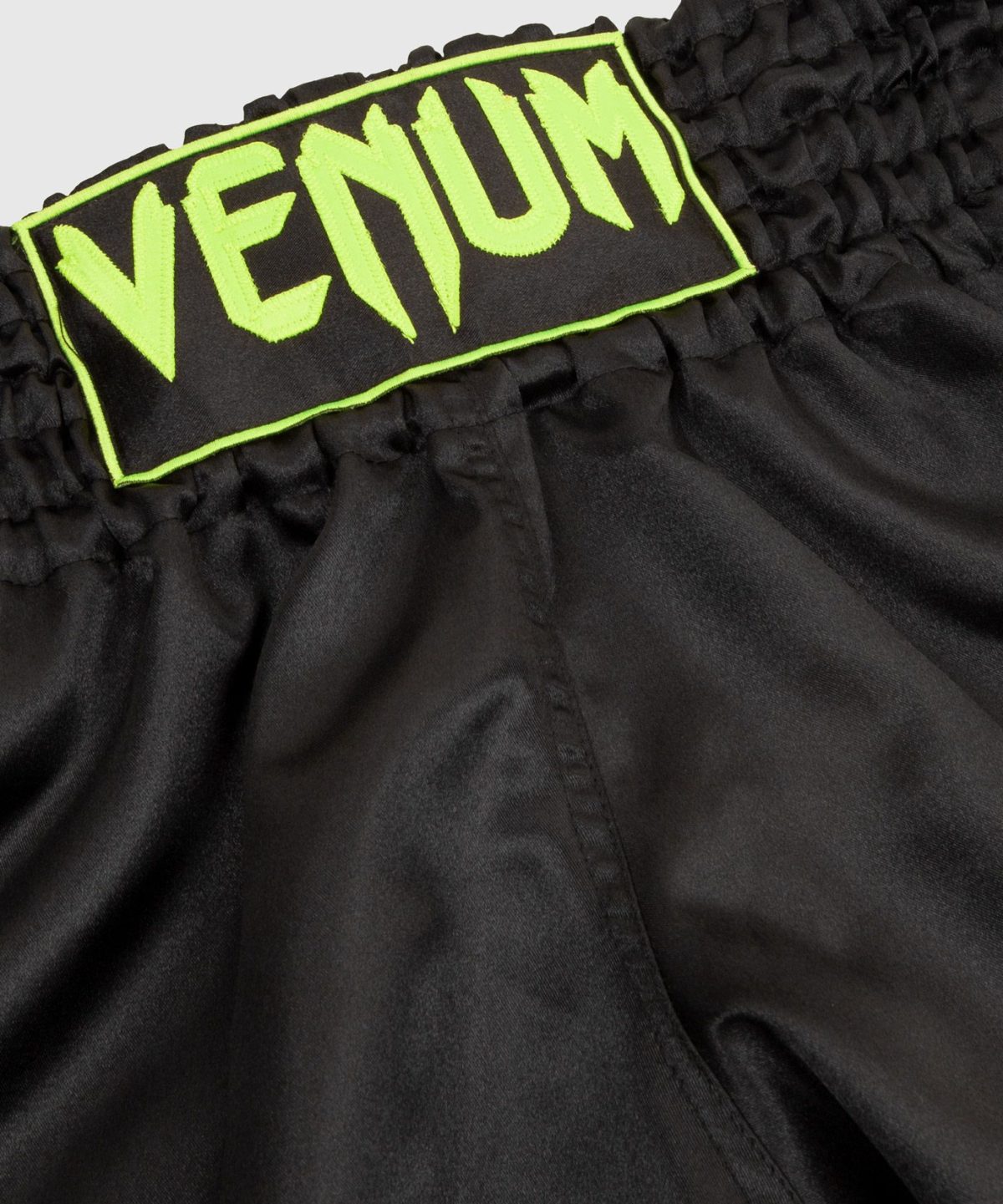 VENUM MUAY THAI SHORTS CLASSIC - BLACK/NEO YELLOW - Image 3