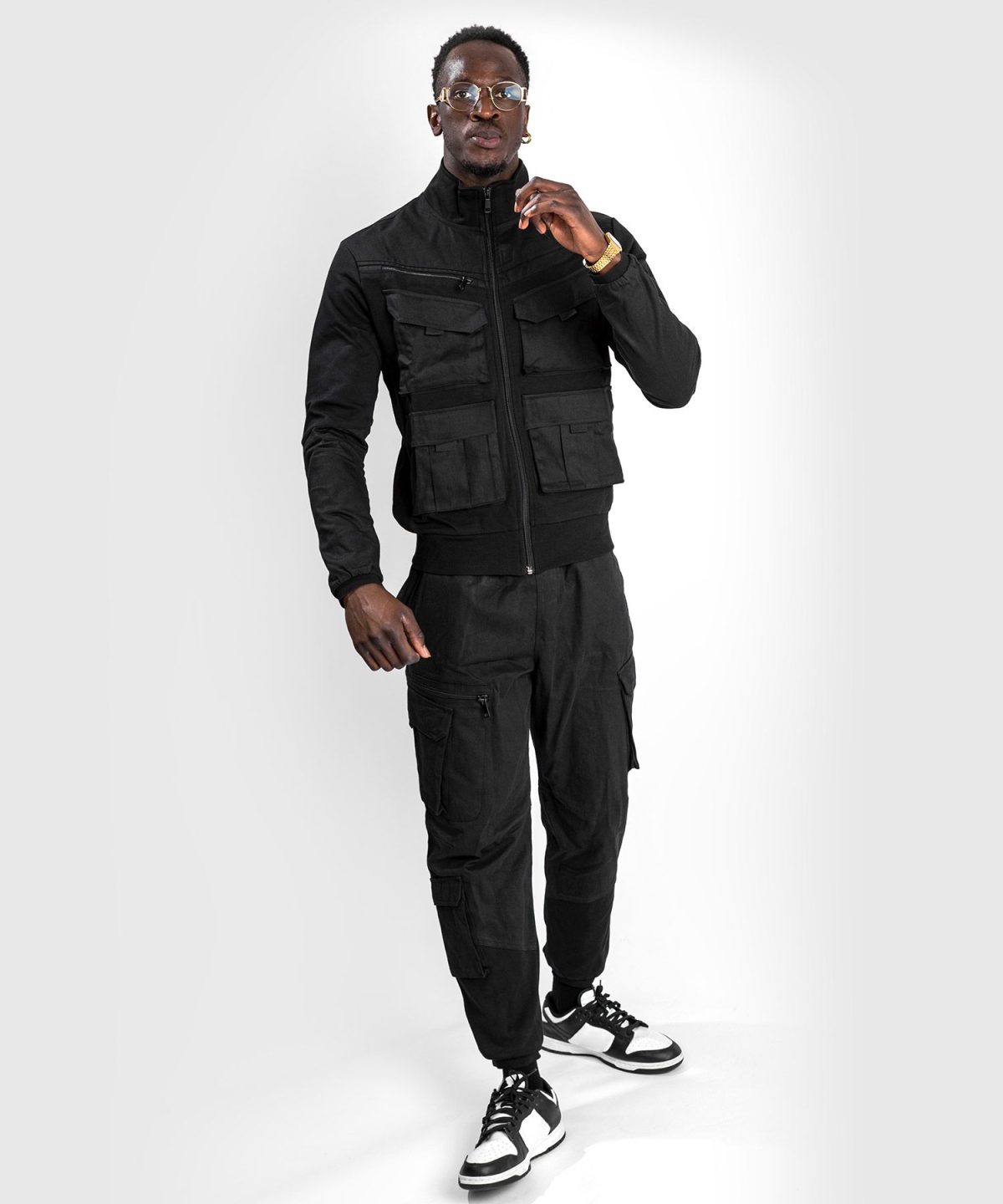 VENUM CARGO TRACK JACKET - BLACK - Image 2