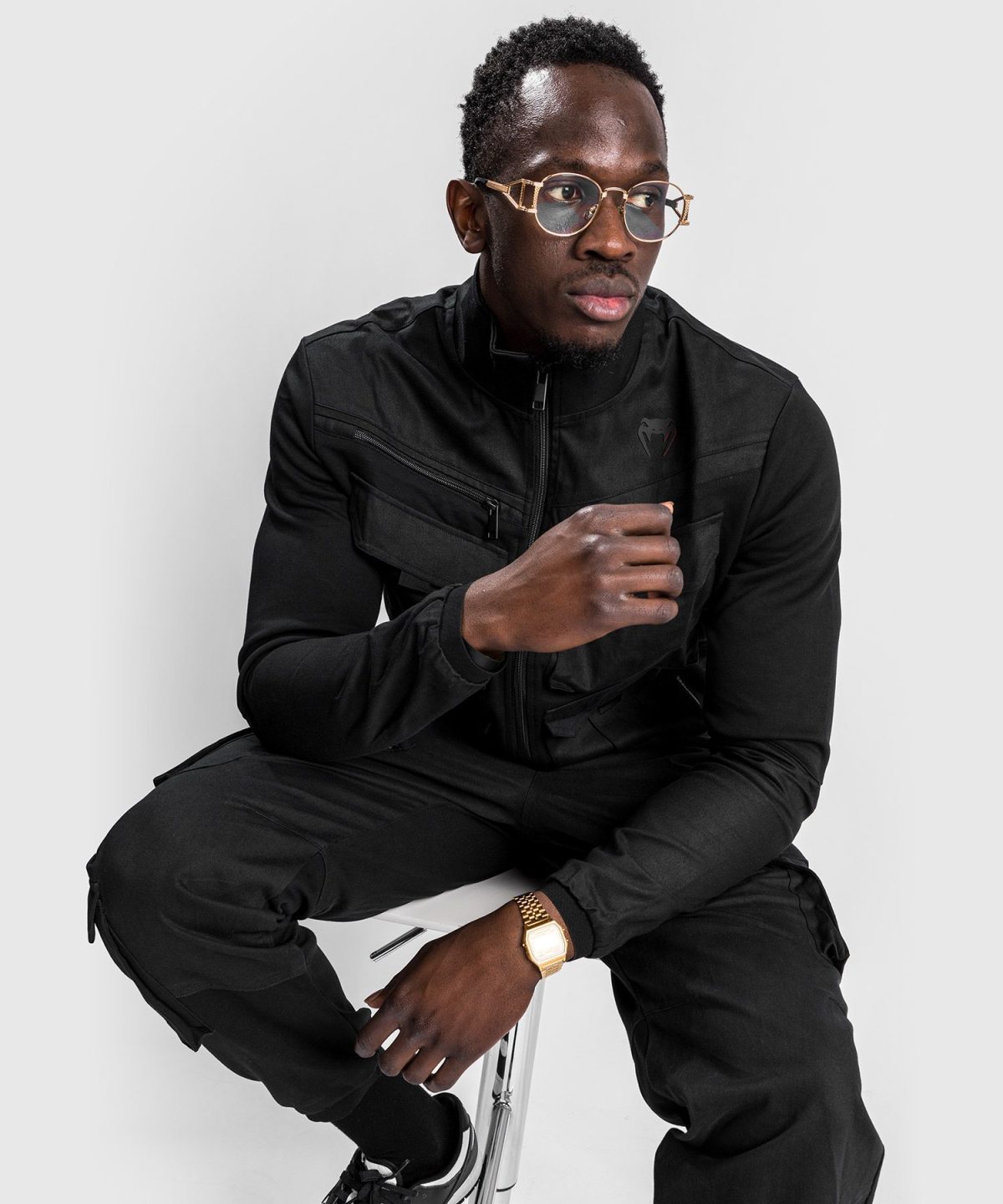 VENUM CARGO TRACK JACKET - BLACK - Image 6