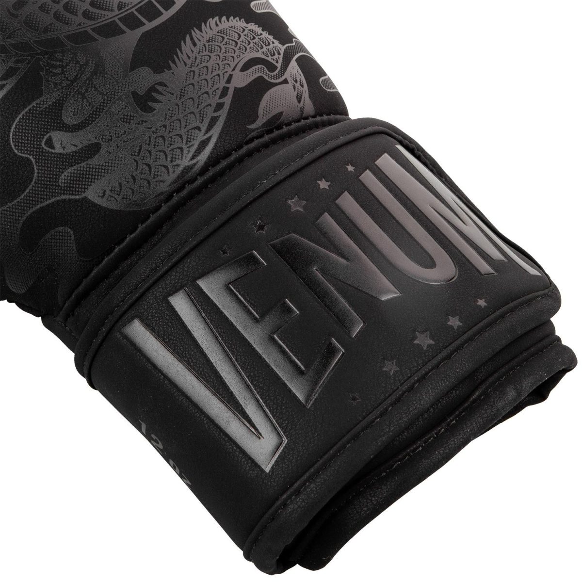 VENUM DRAGON'S FLIGHT BOXING GLOVES - BLACK/BLACK - Image 5