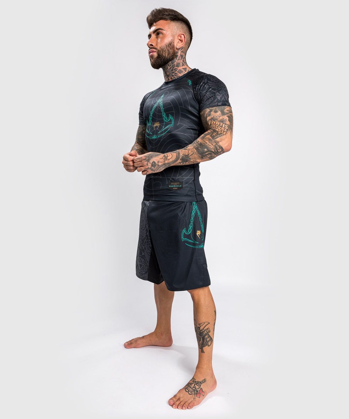 VENUM ASSASSIN'S CREED RELOADED RASHGUARD - SHORT SLEEVES - BLACK - Image 3