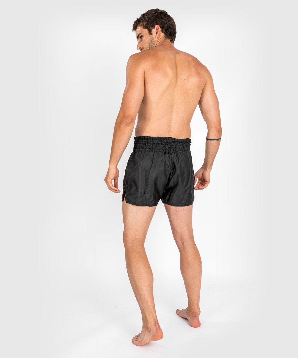 MUAY THAI SHORTS CLASSIC VENUM - BLACK/BLACK - Image 5