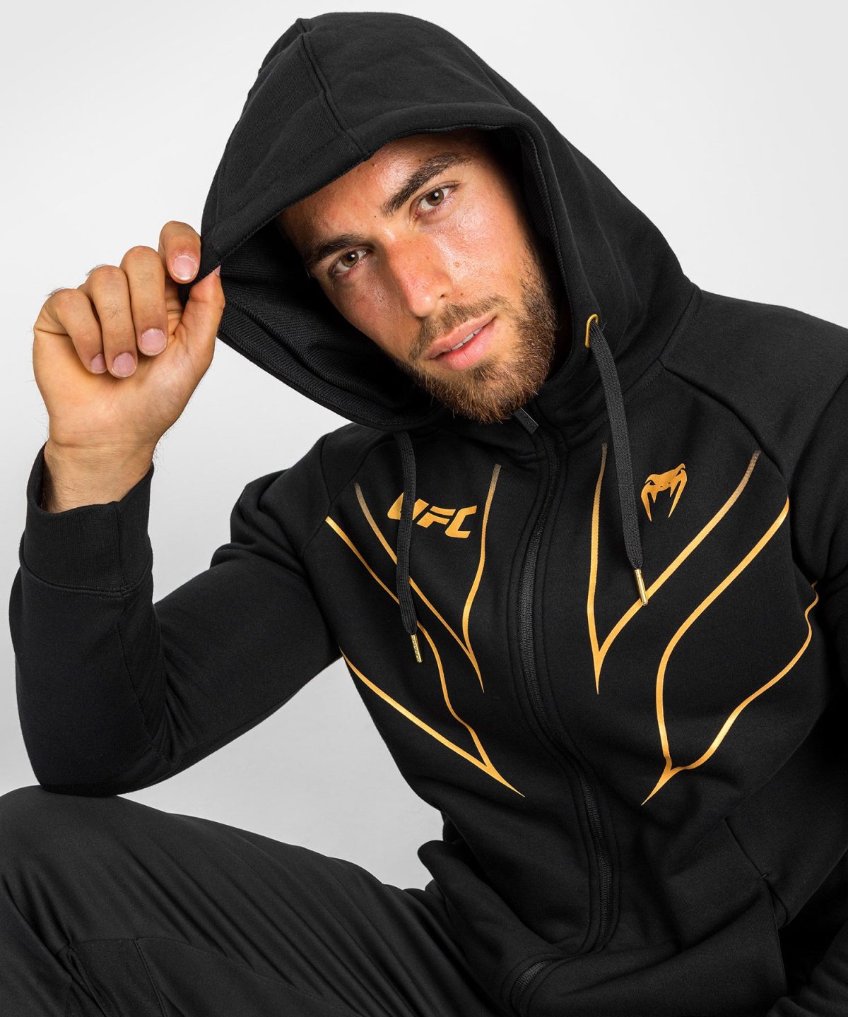 UFC VENUM FIGHT NIGHT 2.0 REPLICA MEN'S FULL ZIP HOODIE - CHAMPION - Image 2