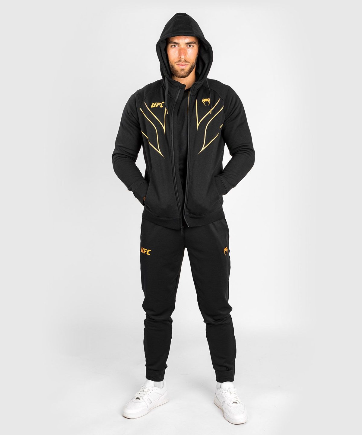 UFC VENUM FIGHT NIGHT 2.0 REPLICA MEN'S FULL ZIP HOODIE - CHAMPION - Image 4