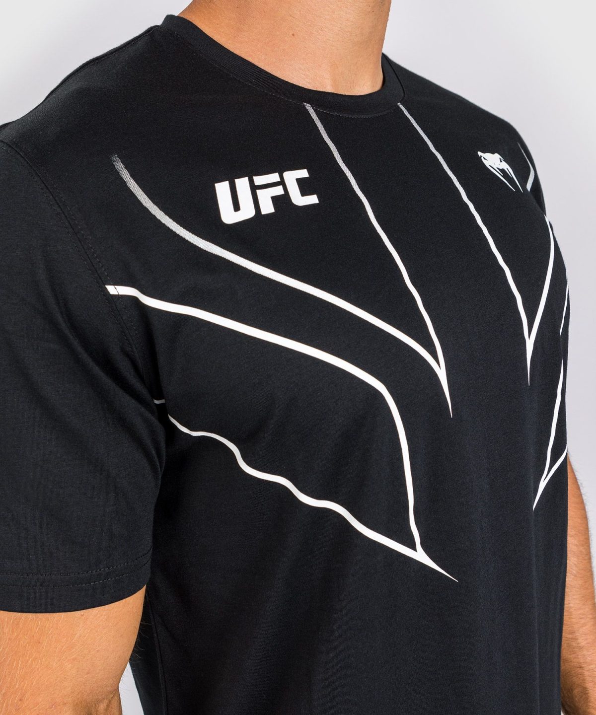 UFC VENUM FIGHT NIGHT 2.0 REPLICA MEN'S T-SHIRT - BLACK - Image 4