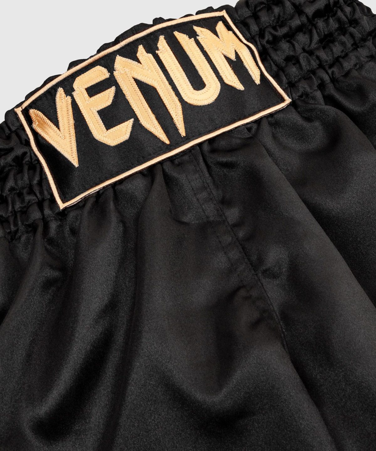 VENUM MUAY THAI SHORTS CLASSIC - BLACK/GOLD - Image 4