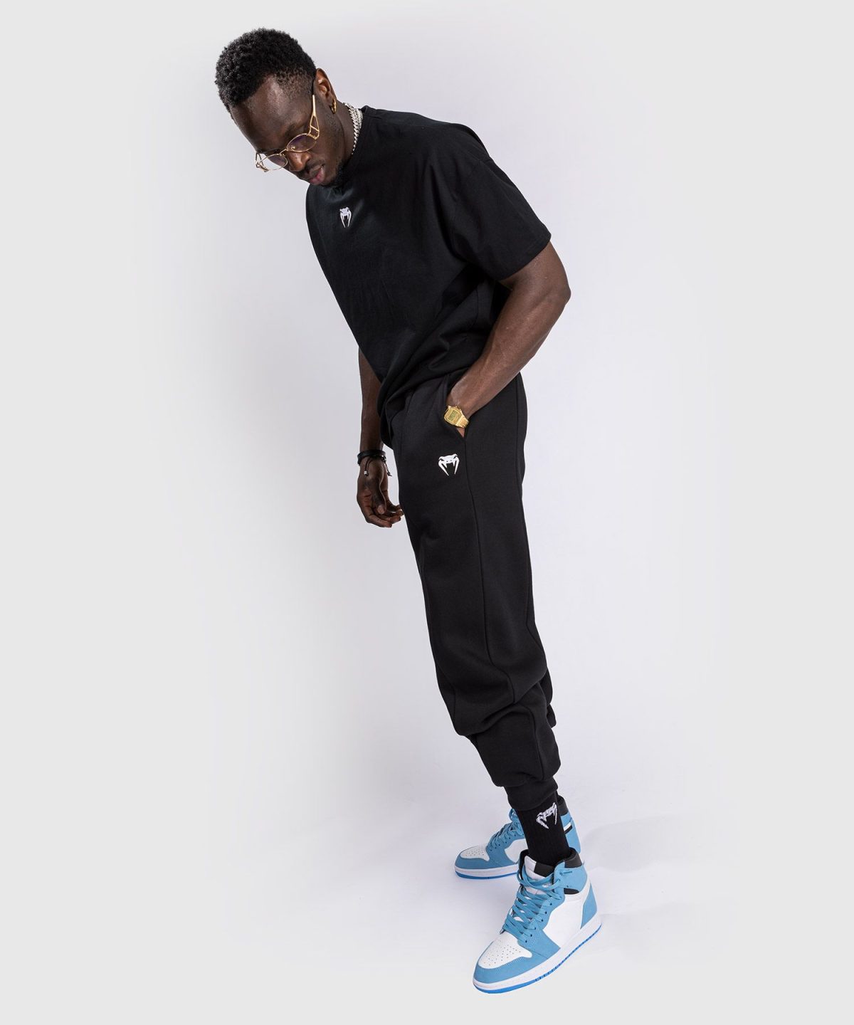 VENUM VORTEX XL JOGGERS - OVERSIZE - BLACK 02 VENUM VORTEX XL JOGGERS - OVERSIZE - BLACK - Image 2