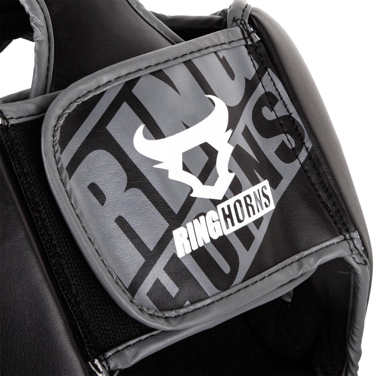 RINGHORNS CHARGER HEADGEAR-BLACK/GRAY - Image 4