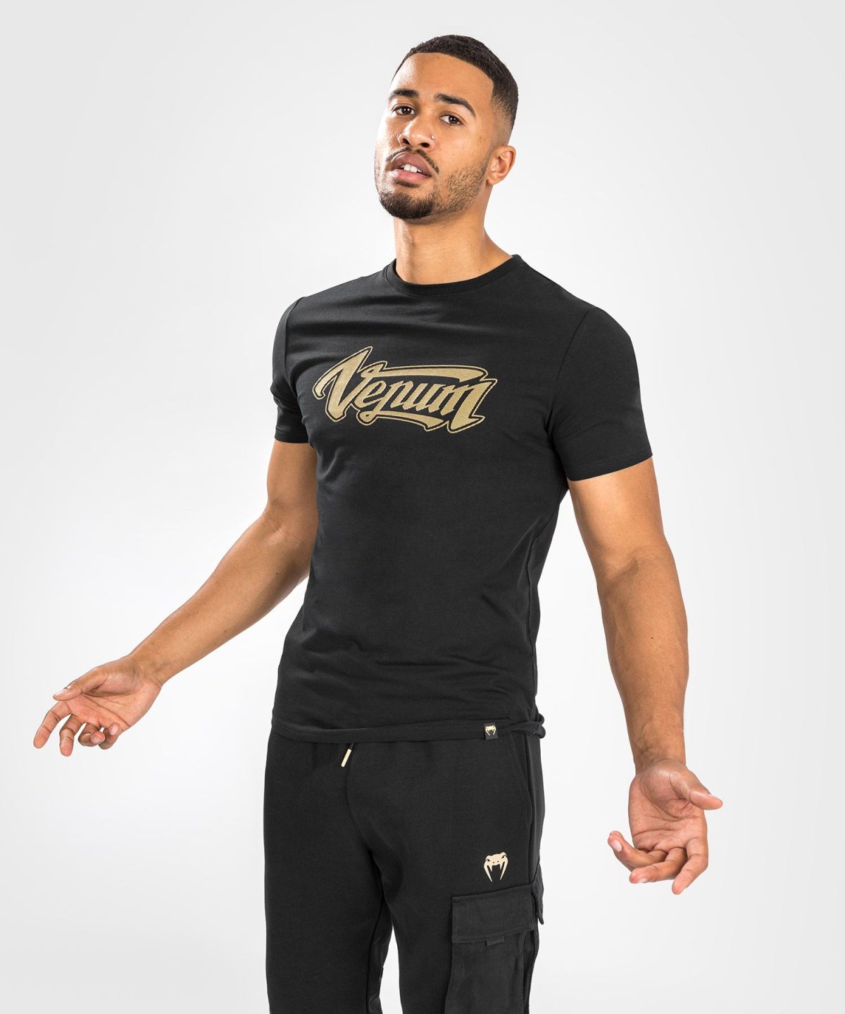 VENUM ABSOLUTE 2.0 T-SHIRT - ADJUSTED FIT - BLACK/GOLD - Image 2