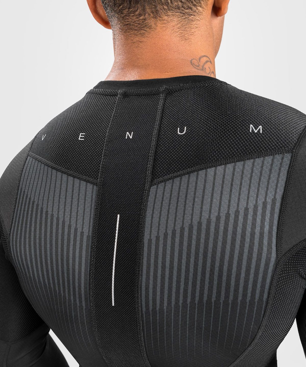 VENUM BIOMECHA RASHGUARD LONG SLEEVES - BLACK/GREY - Image 6