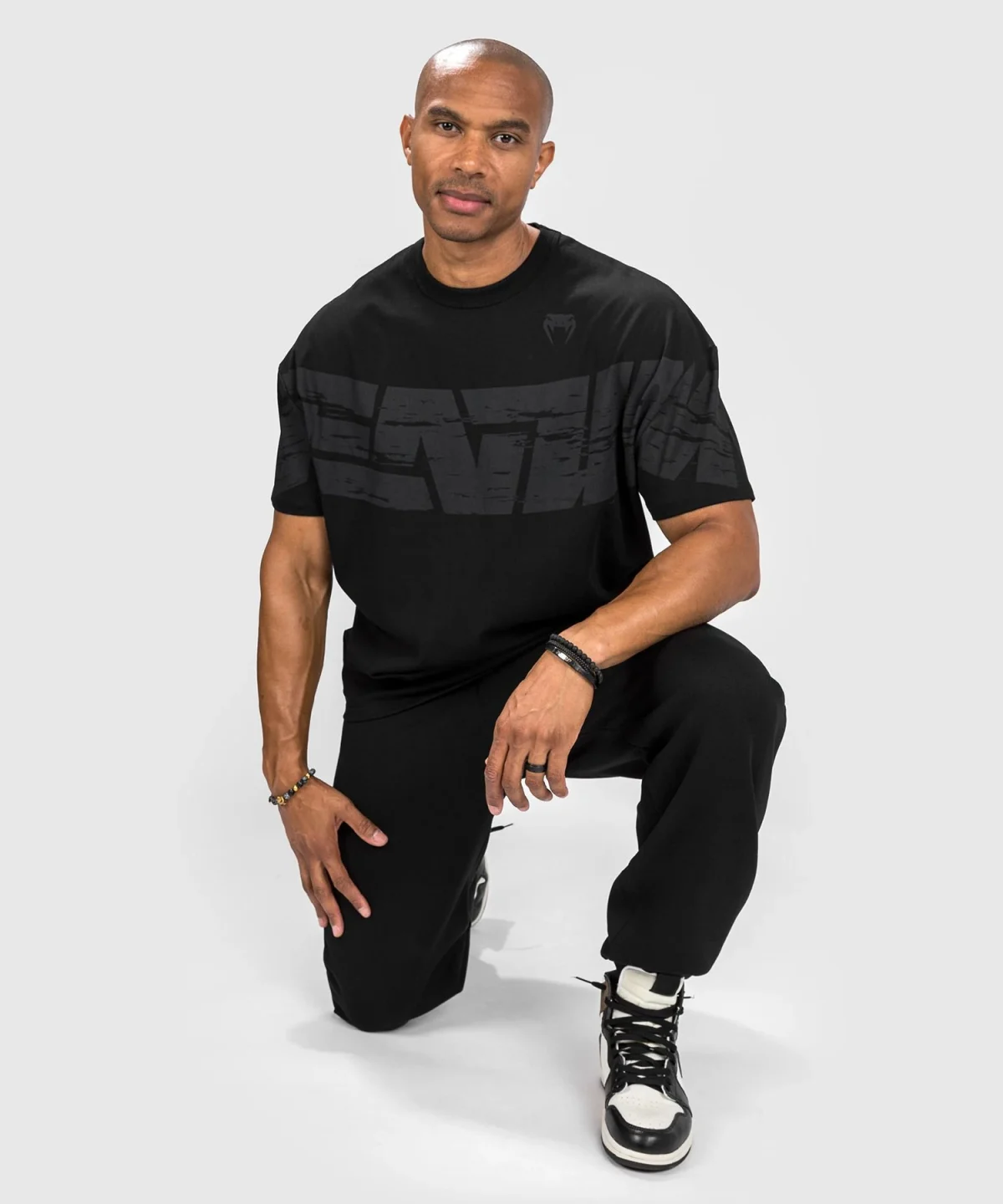VENUM CONNECT XL T-SHIRT - OVERSIZE FIT - BLACK - Image 4