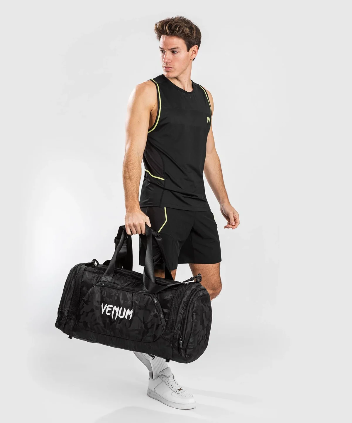 VENUM TRAINER LITE SPORT BAG - BLACK-DARK CAMO 08 VENUM TRAINER LITE SPORT BAG - BLACK/DARK CAMO - Image 8
