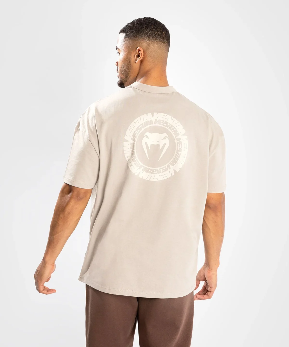 VENUM VORTEX XL T-SHIRT - OVERSIZE FIT - SAND - Image 2