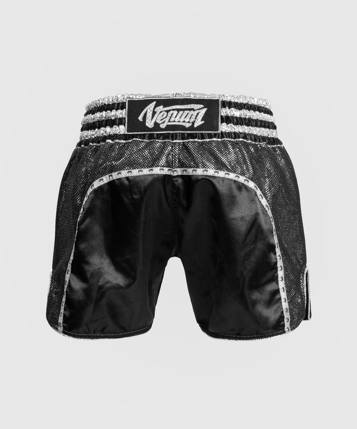 VENUM ABSOLUTE 2.0 MUAY THAI SHORTS - BLACK-SILVER04 VENUM ABSOLUTE 2.0 MUAY THAI SHORTS - BLACK/SILVER - Image 4