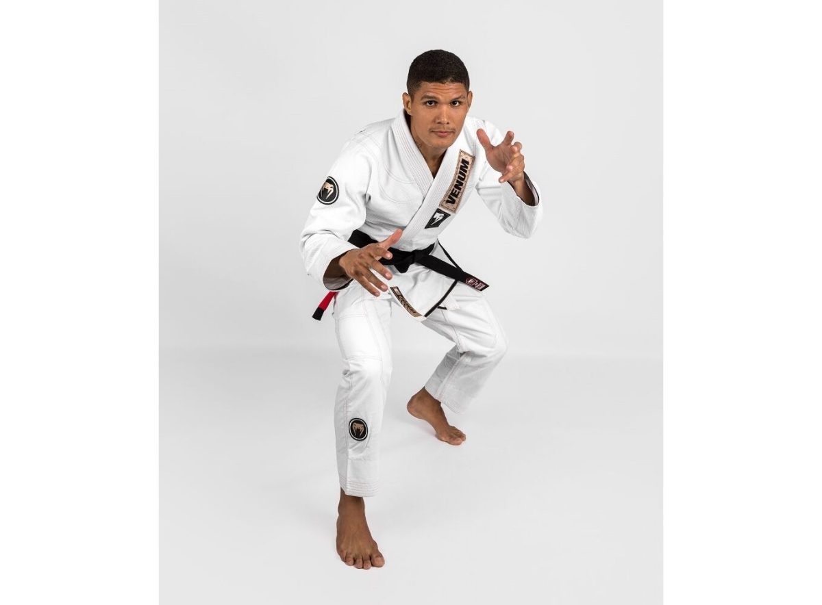 Venum Elite 4.0 Brazilian Jiu Jitsu Gi- White - Image 3