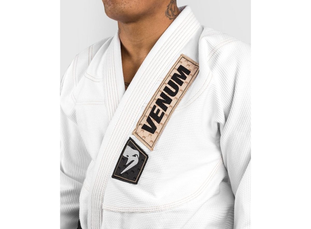 Venum Elite 4.0 Brazilian Jiu Jitsu Gi- White - Image 4