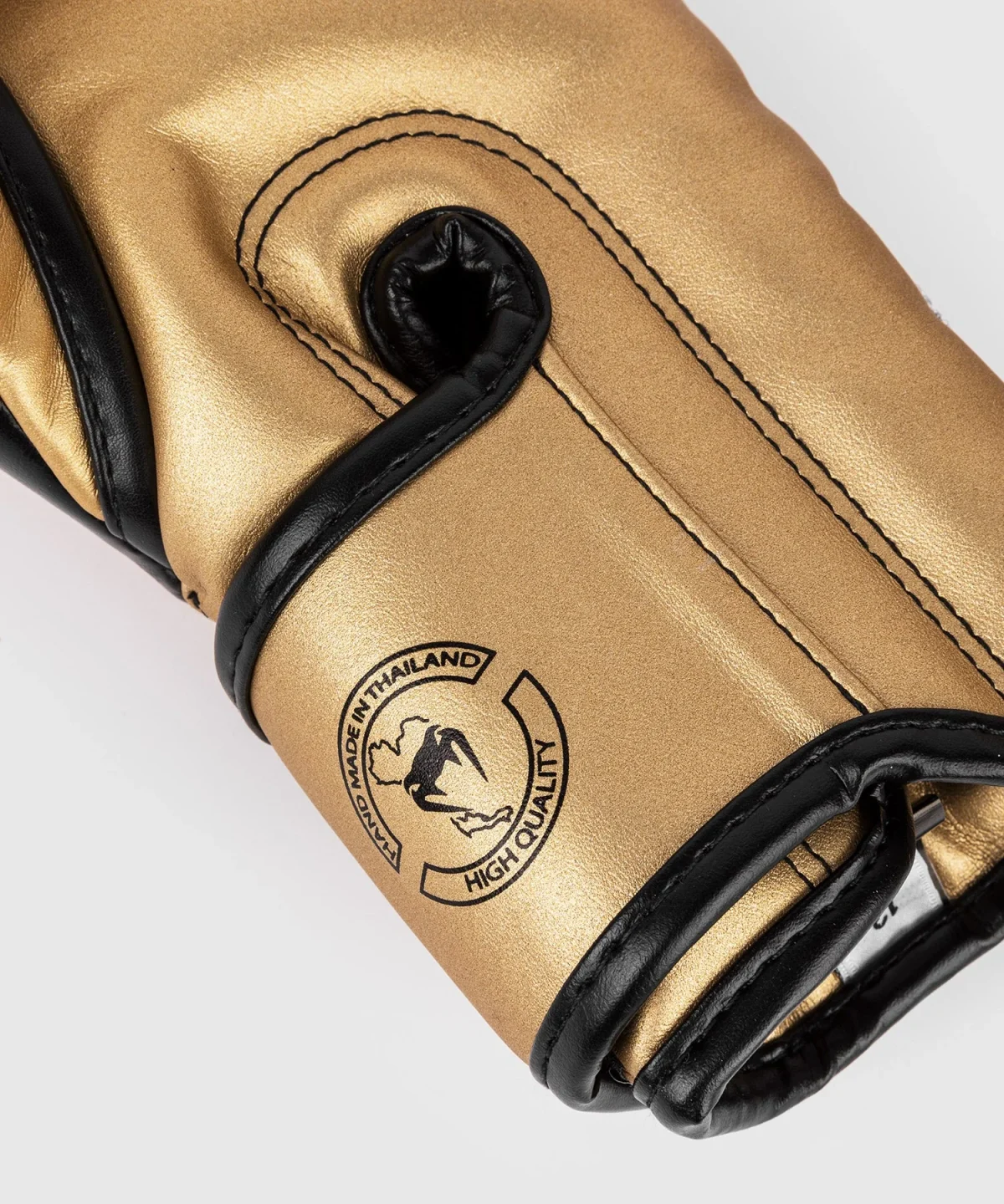 Venum Elite Boxing Gloves - Gold/Black - Image 7