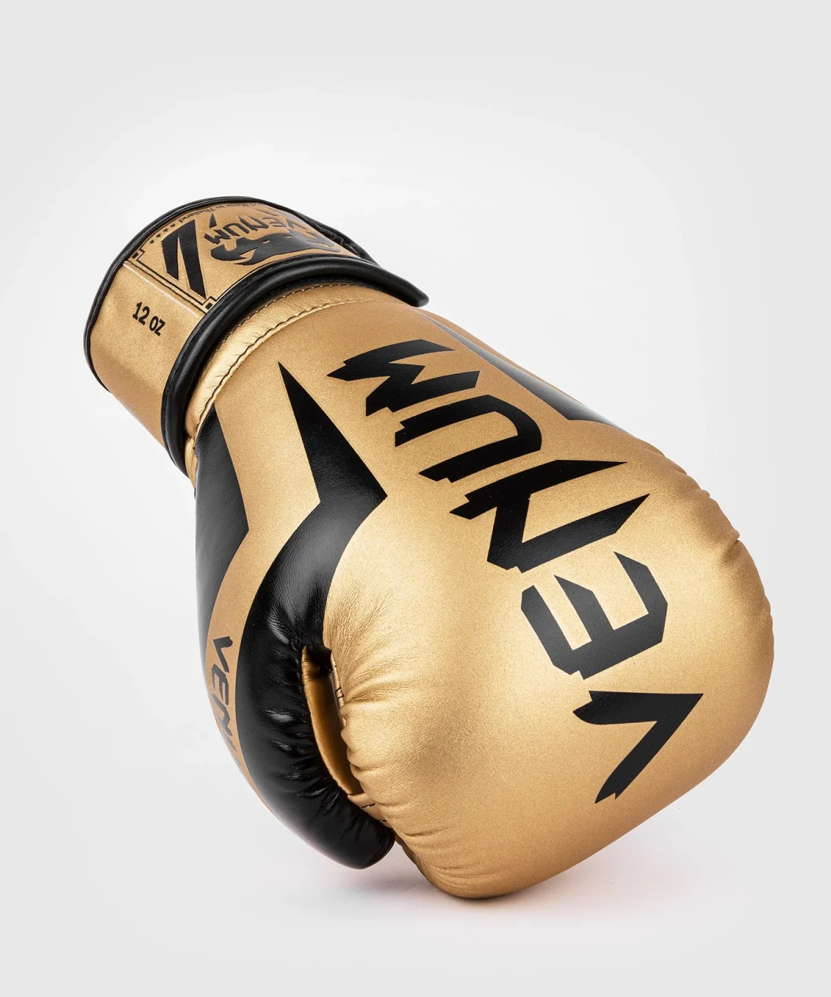 Venum Elite Boxing Gloves - Gold/Black - Image 8