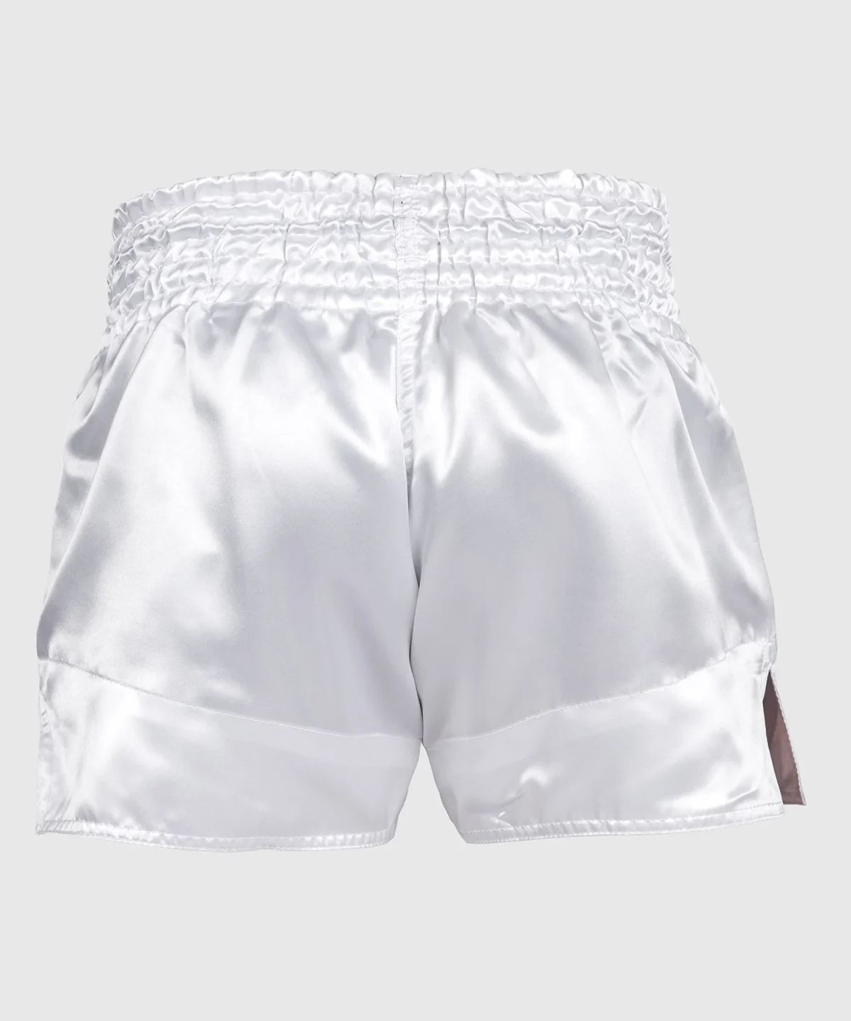 Venum Classic Muay Thai Shorts - White/Black - Image 3