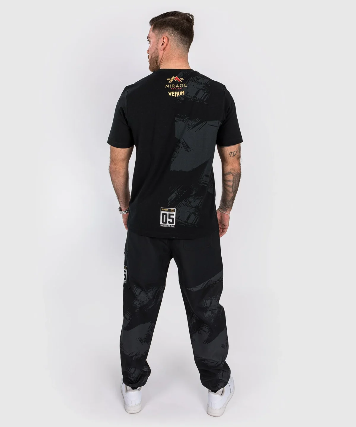Venum x Mirage T-Shirt - Black/Gold - Image 6