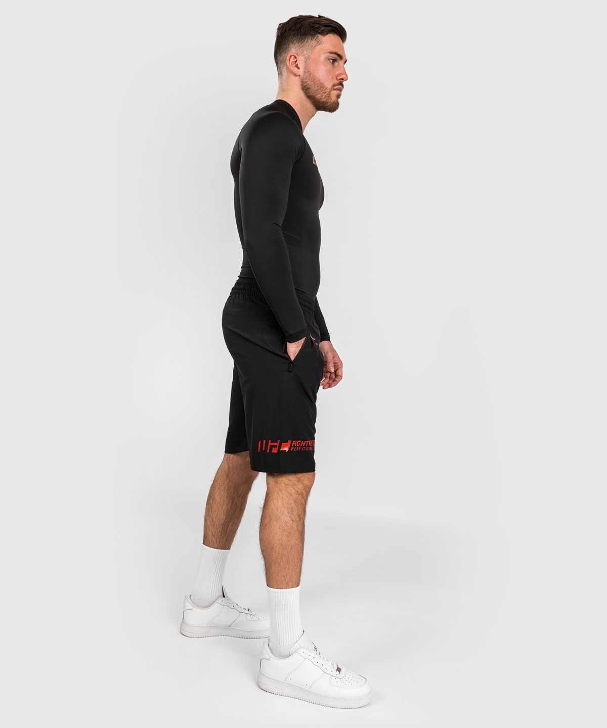 UFC Adrenaline by Venum Fight Week Men’s Performance Shorts - Black - Image 4