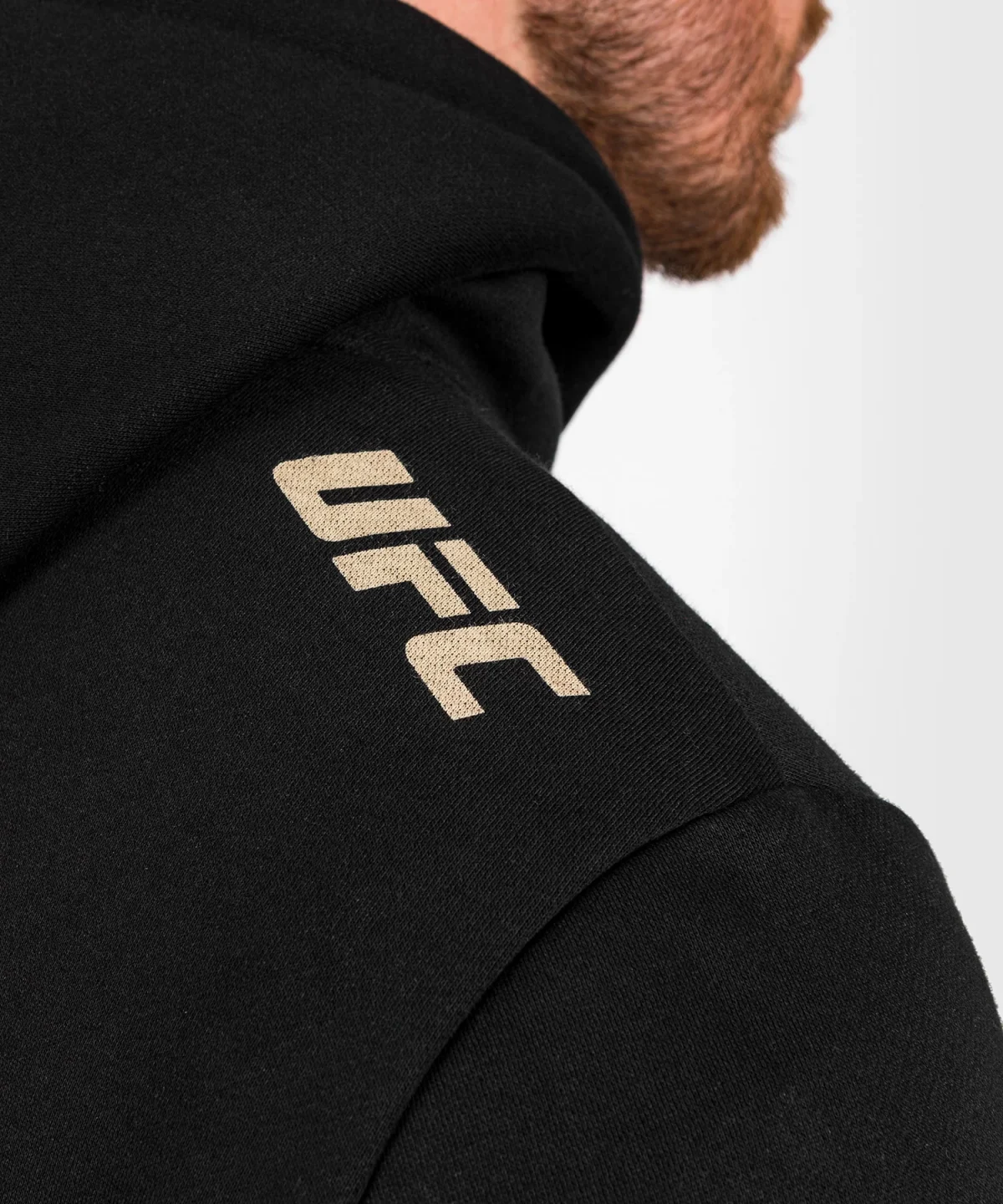 UFC Adrenaline by Venum Fight Week Men’s Pullover Hoodie - Black - Image 4