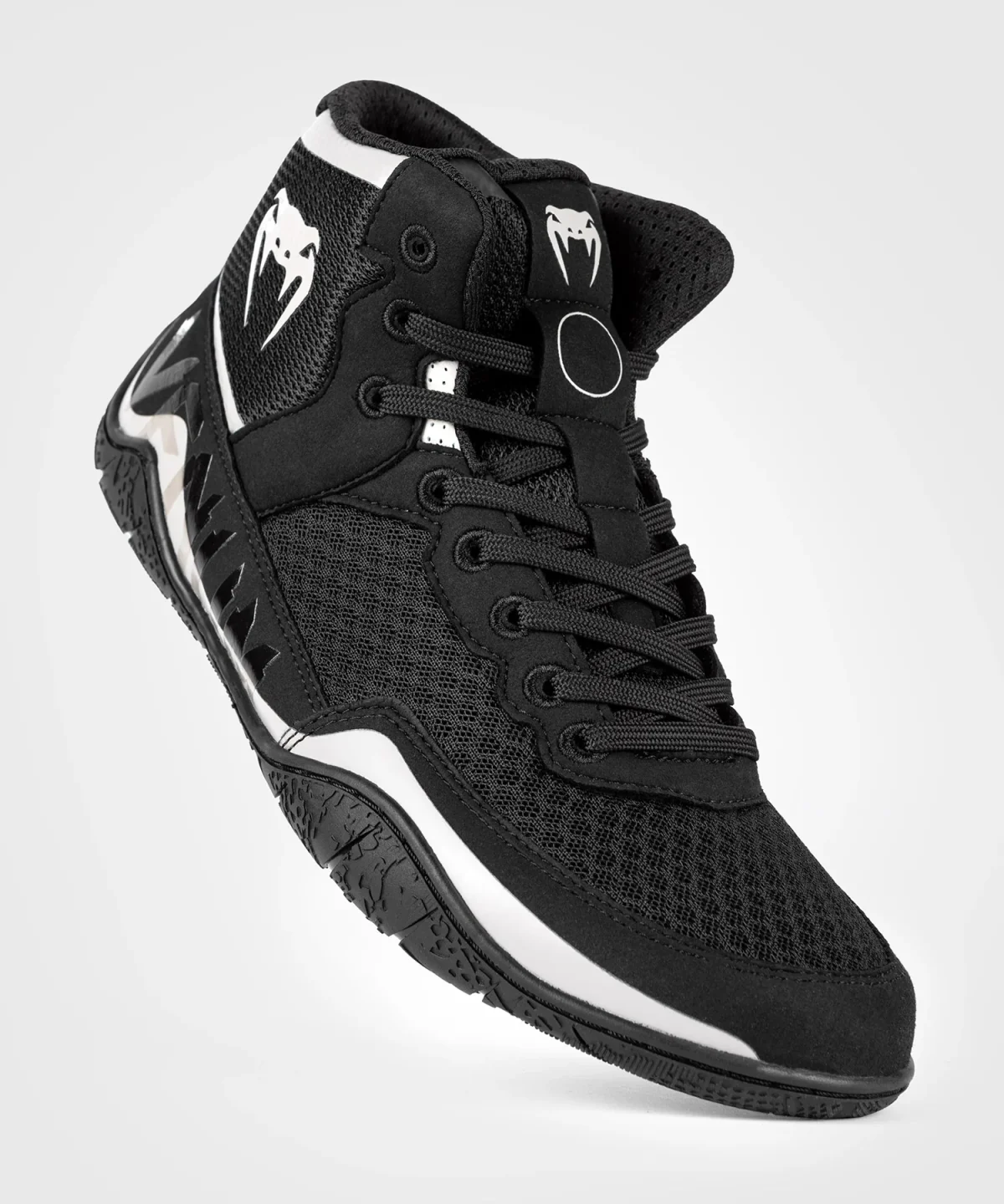 Venum Elite Wrestling Shoes - Black/Sand - Image 6